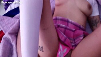 Boldly Pushing Thong Aside for Creampie in Miniskirt Encounter