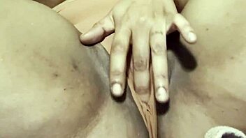 Make that pussy squirt thru her panties, she's so wet