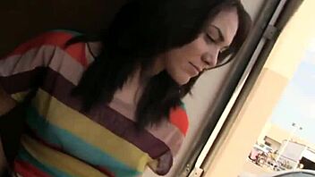 She tries to fit the famous dick in her ass