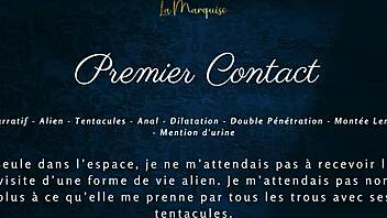 premier contact with alien in french audio porn