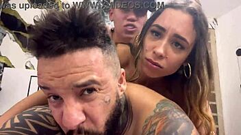 what happens when college friends turn a bedroom gathering into wild licking and wet pussy action with everyone cumming hard in asses and pussies