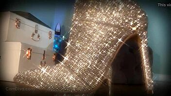 i use sparkle boots to mesmerize slave in domination