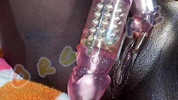 Bitches team up for threesome with bar man at club