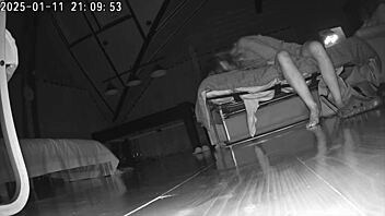 Friend visits wife for casual chat