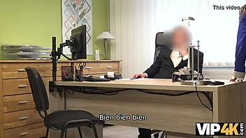 Vip4k Mischell With Big Breasts Really Needs A Loan For Surgery