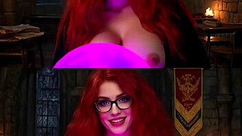 Arcadia academy music video compares sfw and nsfw versions side by side.