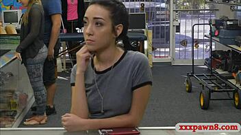 Tight babe says, Pawn my pussy for big cock smashing.