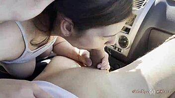 Let me suck your cock and jerk you off on the way