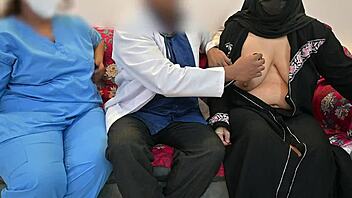 Doctor fucks nurse and patient in hospital threesome in Bangladesh