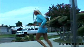 Big White Cock Fucks Blonde Whore