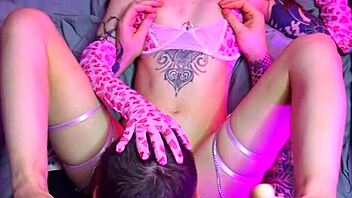 Valentine's pussy licking by Sunako Kirishiki