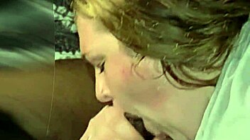 My stepsister eats monster cock eagerly