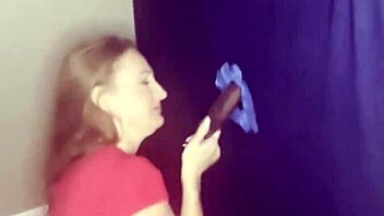 brandi gets impregnated by bbc stranger at her first glory hole experience.