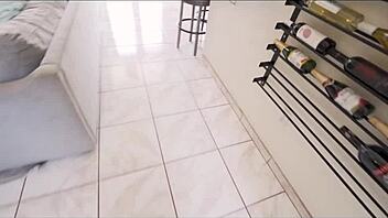 Seducing Sexy Reluctant Stepmom Luci Power with Intense Riding and Blowjob