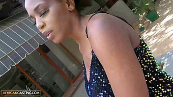 Big Tits Ebony Rides Jumbo Producer After Fake Casting