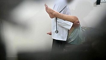 Doctor Satisfies Patient's Huge Natural Tits