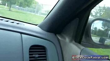 horny slut cops blow & bang black dudes action jackson during arrest