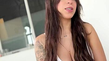 latina molly smith with big ass swallows cum after interview