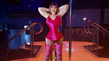 Granny carmen angel pretty in pink two vibrator play & cum oh yeah 😘💦