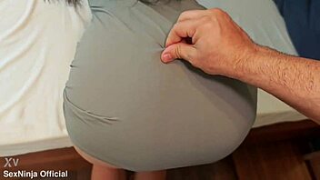 Surprised When Step-Mom Arrives For Escort Roleplay And Bends Over For Fucking