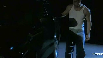 hot skinny lesbians suck pussy and finger each other on the bed.