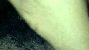 She strokes my black dick with a lot of spit