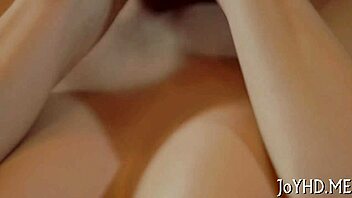 A teen slut licks a big cock and gets roughly fucked to orgasm.