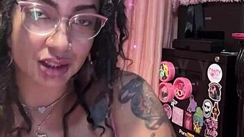 bbw slut dirty talks while eating ass and craving cum