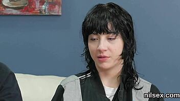 naughty cutie in butthole asylum for therapy!