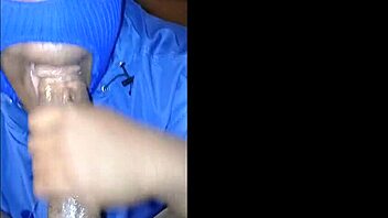 Masked amateur lady sucks big black cock bareback.