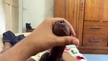 Young Stepmom Jerks Off Monster Cock Before School, Cum Covered Creampie