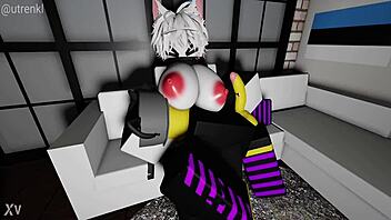 Fuck That Big Ass Cat Girl With Monster Cock!