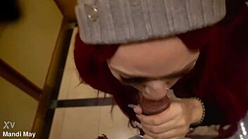 Old Stepmom Gets Creamy Pussy Masturbating