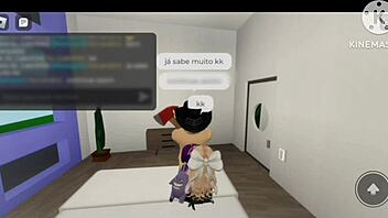 Comendo Duas Putas In Roblox Brookhaven With Anal And Oral Action