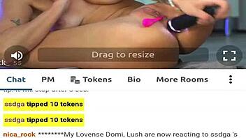 nica says, 'i'm masturbating to orgasm, feeling so good solo,' rocking my body