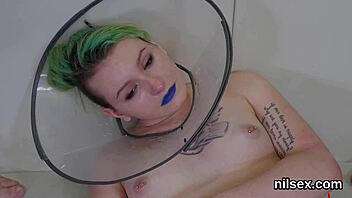 slutty cutie in ANAL loony bin for PAINFUL therapy