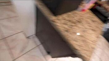 Seducing Sexy Reluctant Stepmom Luci Power with Intense Riding and Blowjob