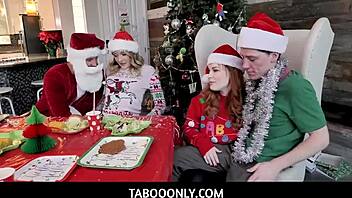 tabooonly - perv fam doing orgy in christmas - charlotte sins - summer hart