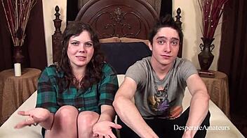 Desperate Amateur Treasure Gets Her Tight Pussy And Big Tits Banged Hard!!