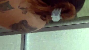 Gave ass to pervert after shower filming.