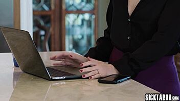 latina calls troubleshooter for tight pussy fuck