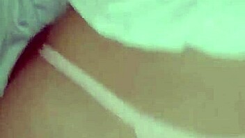 sexy filipina gets doggystyle double penetration with vibrator and dick in thong