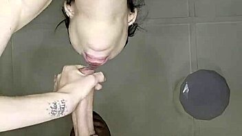 Petite milf gets face fucked and creampied