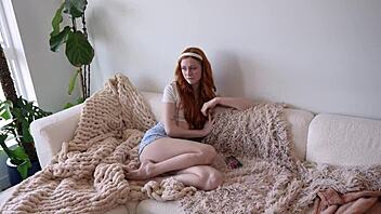 Petite redhead lesbian step sister wanted help getting revenge on her ex - scarlet skies! Tight lick cumshot feet not sister cute passionate small 18+ waist skinny lesbian