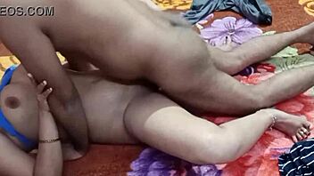 Hot sexy desi bhabhi gets fucked hard by boyfriend in doggystyle with monster cock