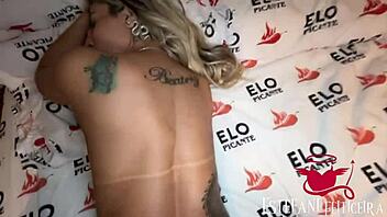 blonde latina enjoys morning sex and cumshot