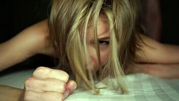 Cute blonde girl masturbates hard for her neighbor 😏