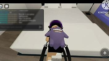 Comendo Duas Putas In Roblox Brookhaven With Anal And Oral Action