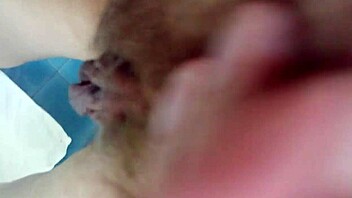 Pregnant Woman Displays Her Big Swollen Pussy with Intense Passion