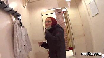 Gorgeous czech kitten teased in the mall, then pounded in pov.